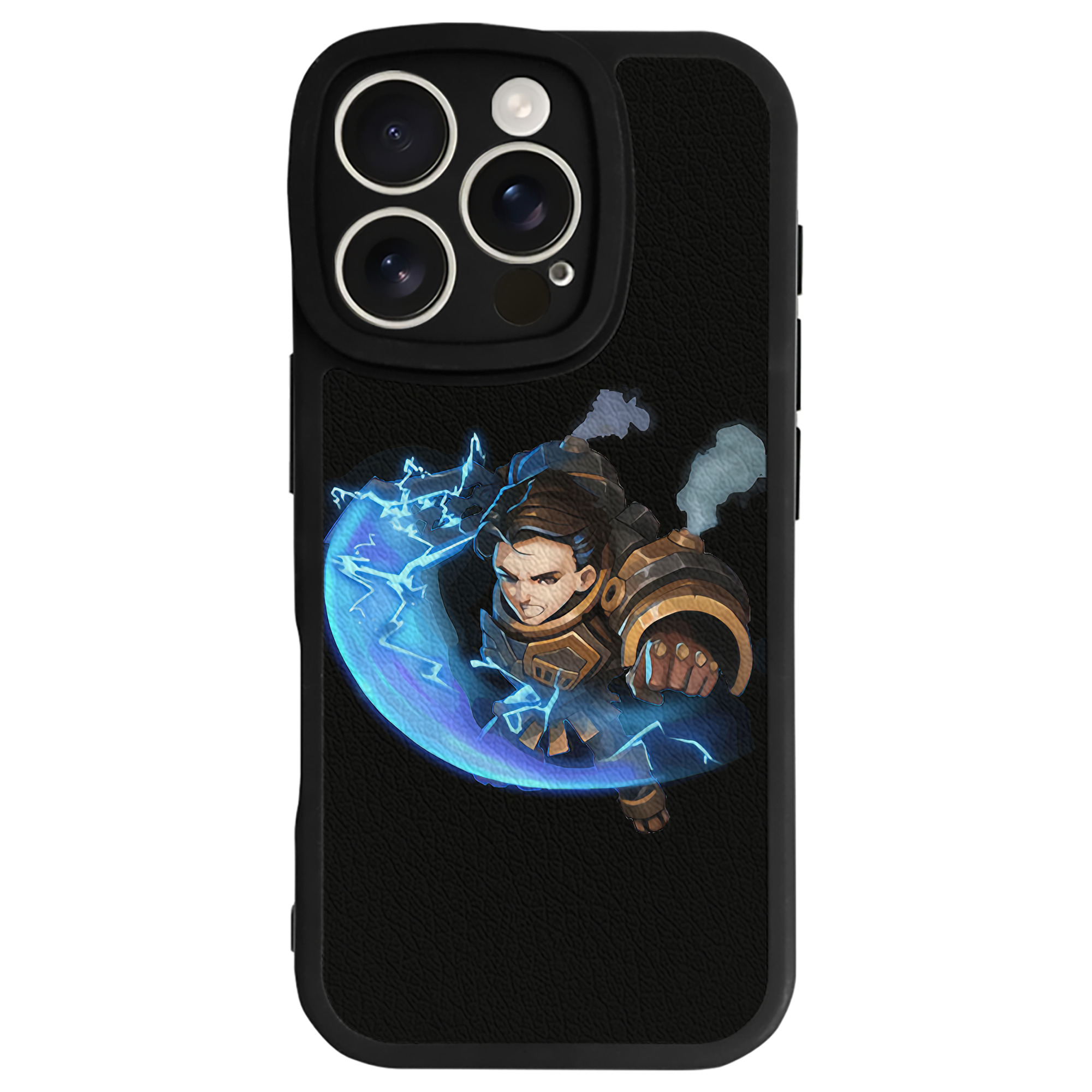 リーグ・オブ・レジェンド League of Legends LOL 【iPhone 16シリーズ対応】シリコンスマホケース（レザー調） 材質：シリコン